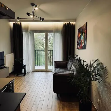 Apartment D77 Manufaktura Prime Lodz