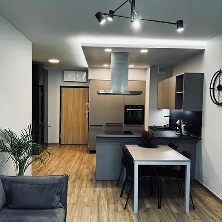 Apartment D77 Manufaktura Prime Lodz